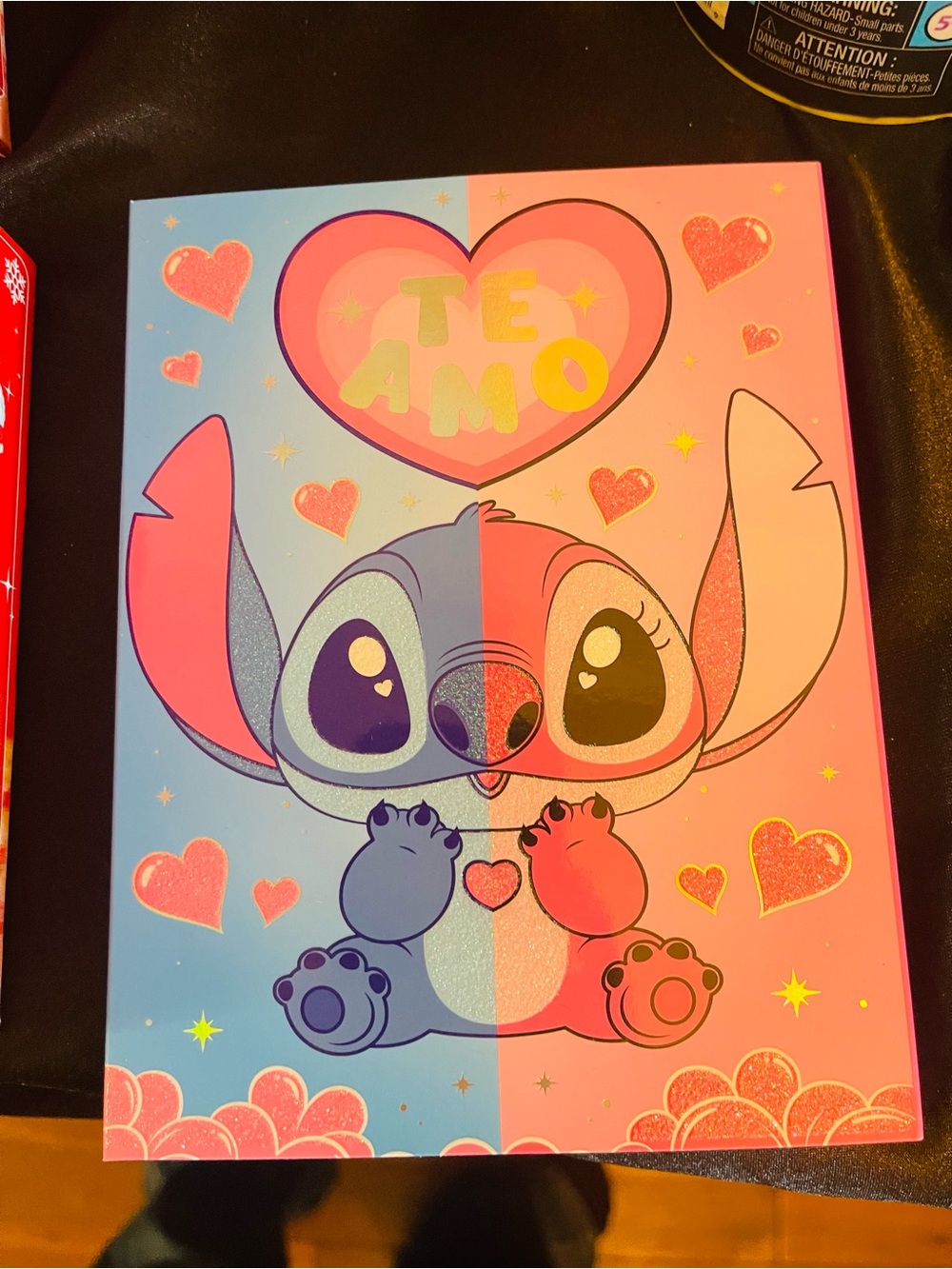 Makeup pallet stitch angel like characters